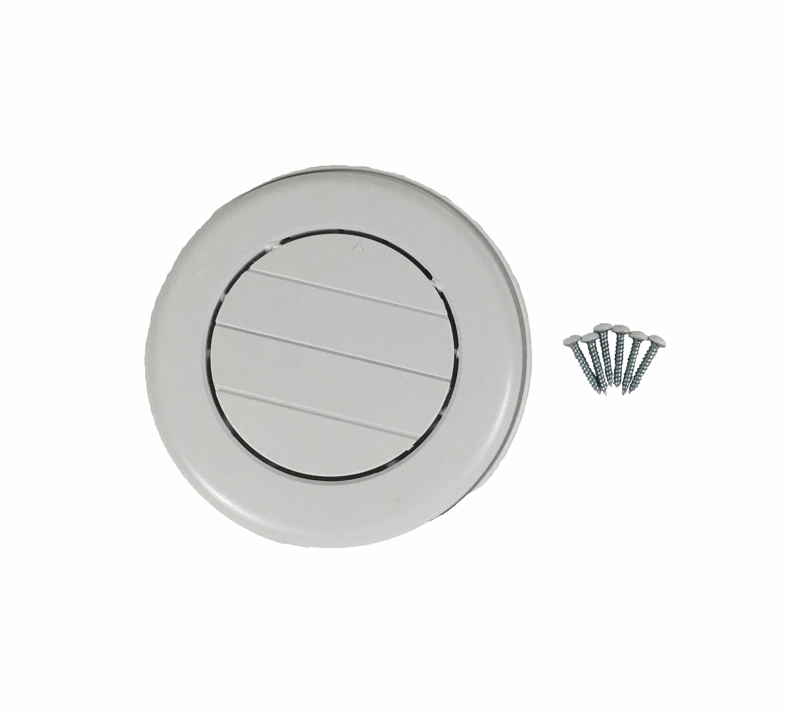 Thetford B&B Molders 94270 (ACG25DPW-A) Polar White Adjustable Ceiling Vent