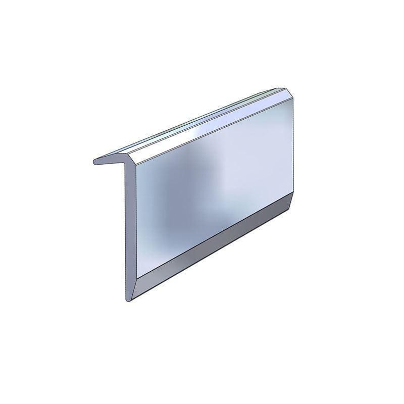 Taco Marine A50-0275TAL12D Aluminum Edge Moulding, Anodized, 1/4"W x 13/16"H x 12'L