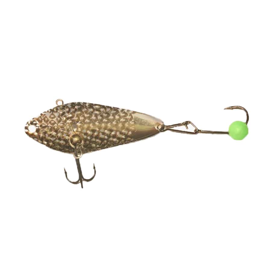 American Baitworks Freedom Hammered Minnow Spoon Fishing Hook 3/8oz