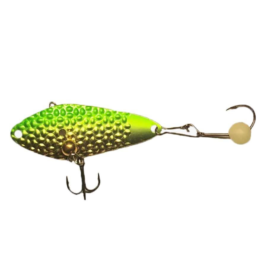 American Baitworks Freedom Hammered Minnow Spoon Fishing Hook 3/8oz