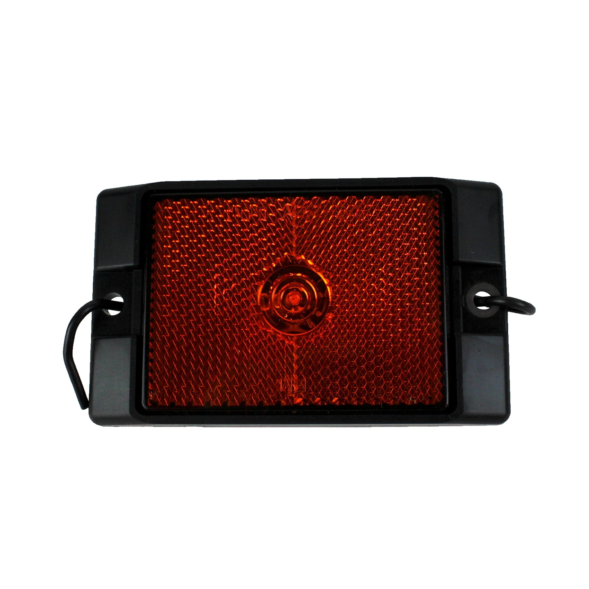 Anderson Marine V215A Clearance Side Marker Light with Reflex - Amber