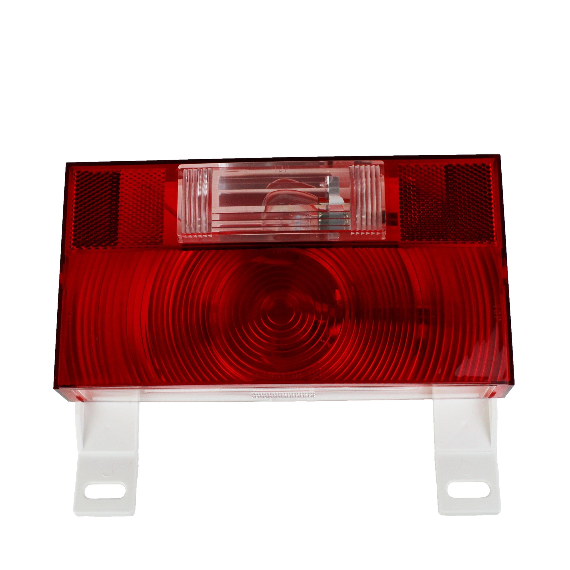 Anderson Marine / Peterson MFG V25914 Incandescent Rectangular Taillight & Bracket 8.5625″x4.625″ - Red