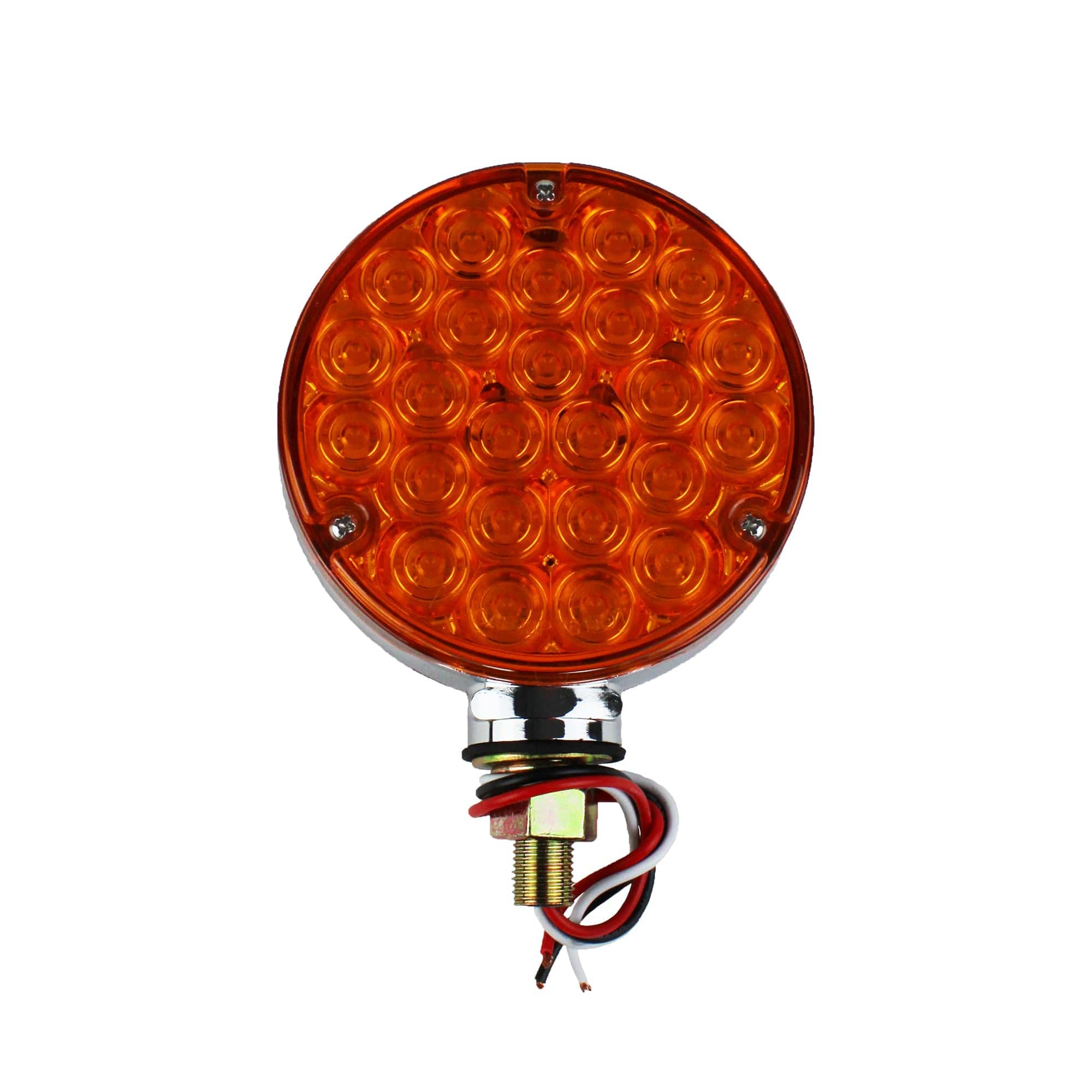 Anderson Marine / Peterson MFG V338-2 4.20" Round, Double-Face, Amber/Red LED Park/Turn Taillight