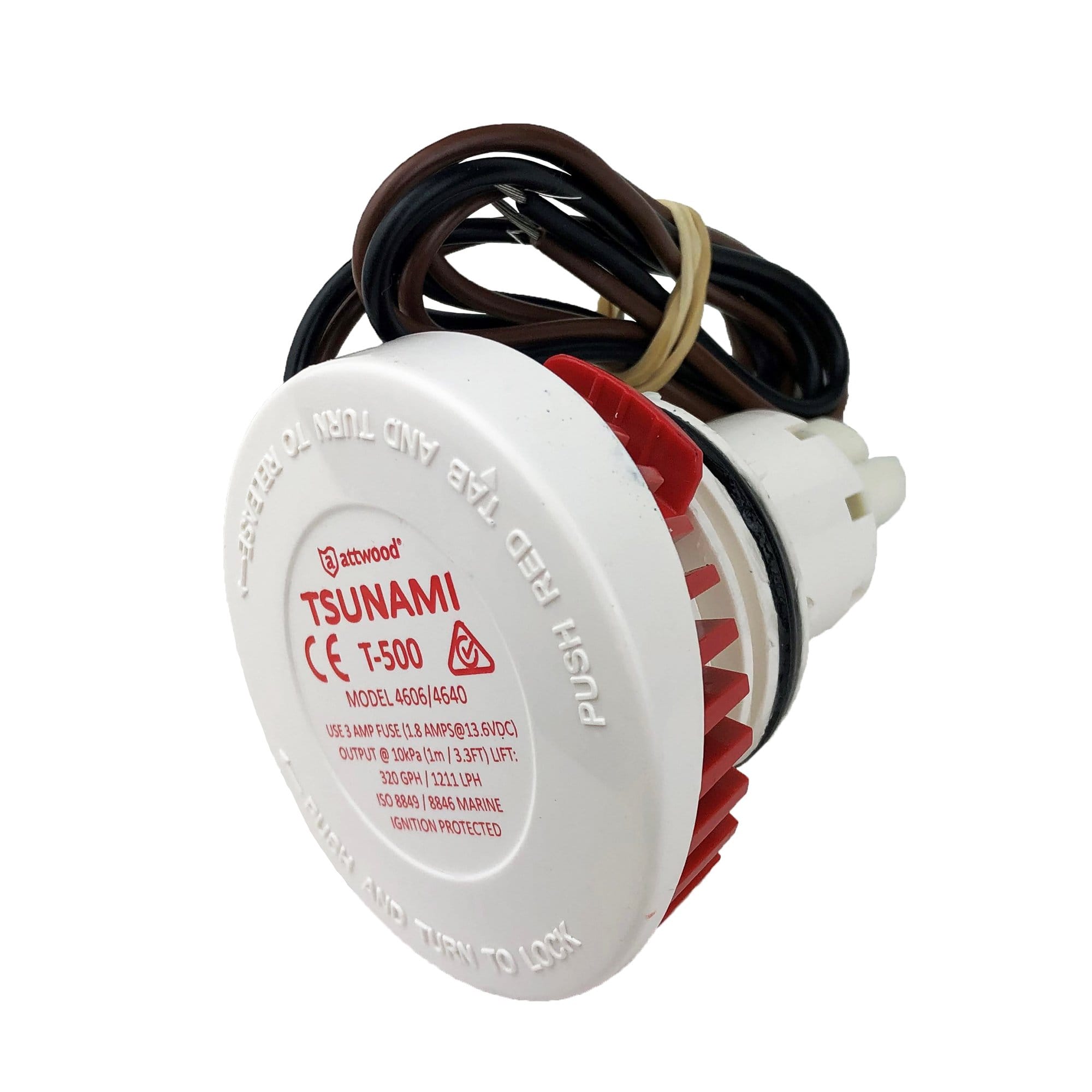 Attwood 4620-6 Tsunami T-500 Motor Cartridge Replacement 500 GPH