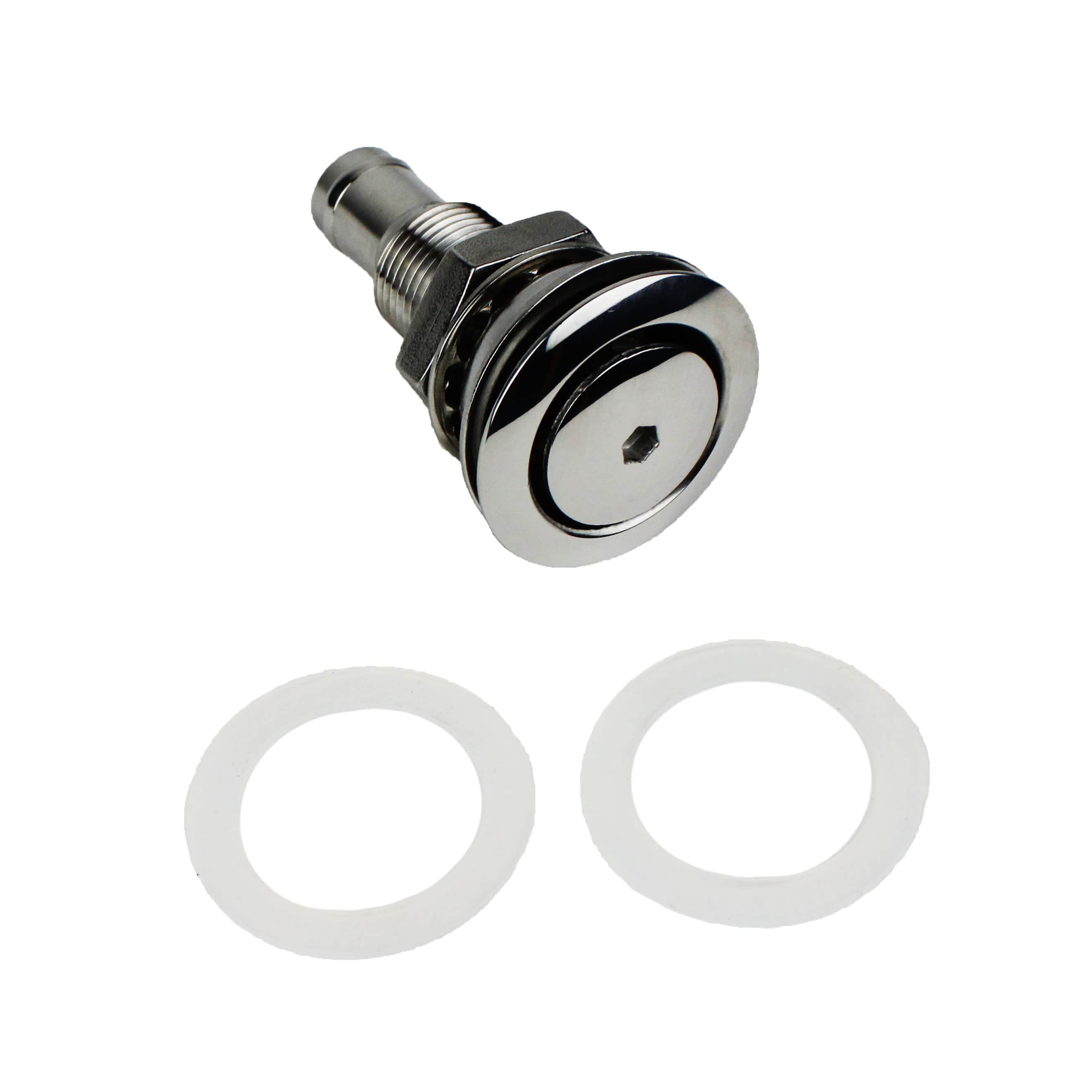 Attwood 66031-3 Fuel Tank Vent 5/8” Stainless Steel