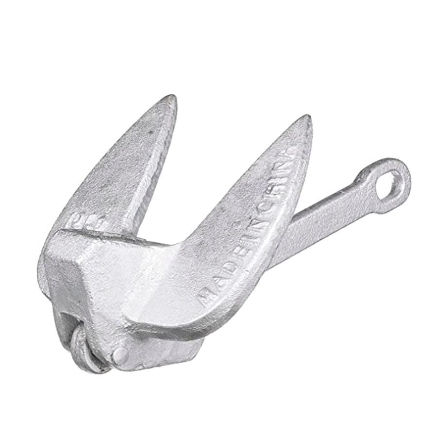 Attwood 9933-1 10 Lb. Iron, Aluminum-Coated Navy Anchor #10