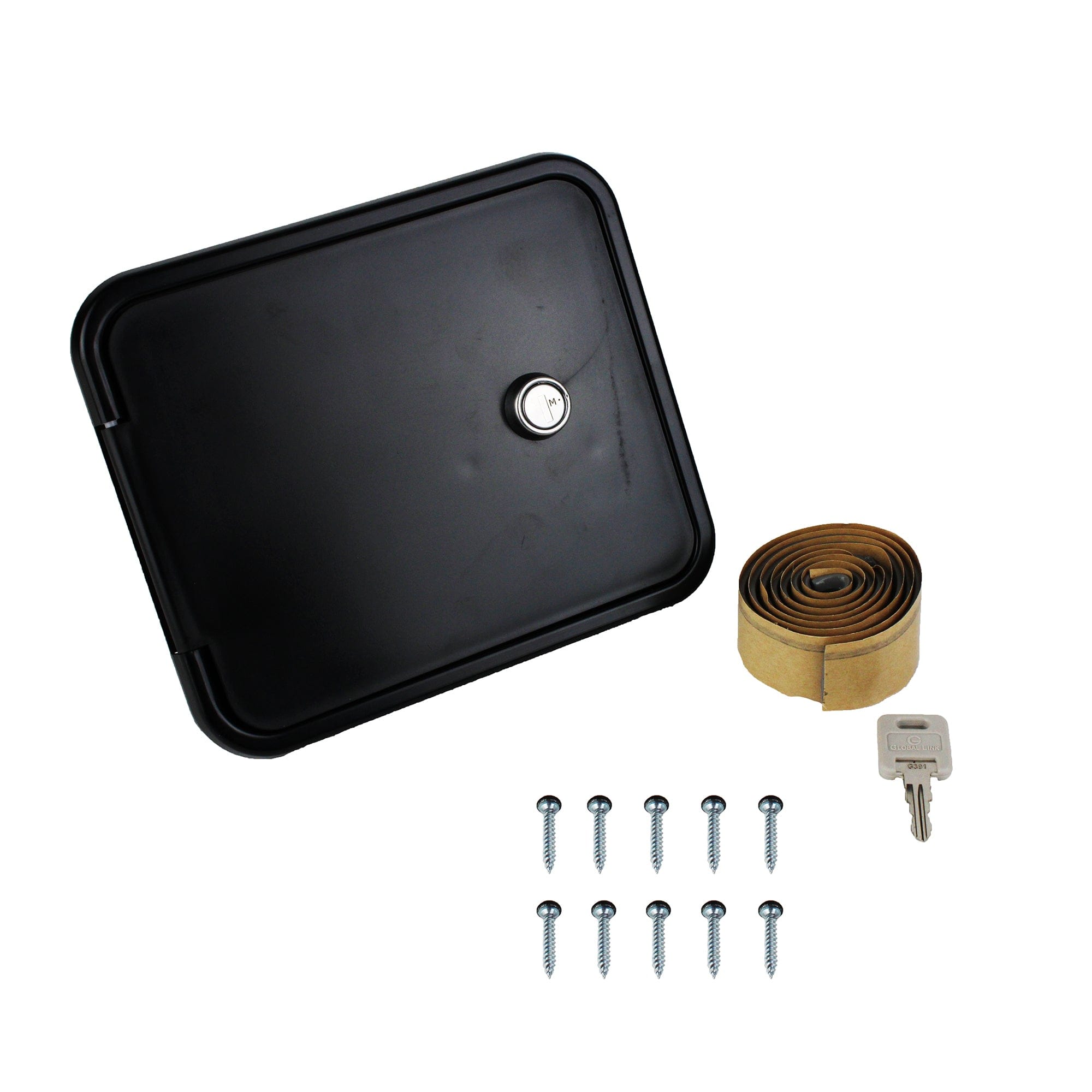 Thetford BBM-94301 B&B Molders (601-040-94301) Sewer Hose Storage Hatch - Black