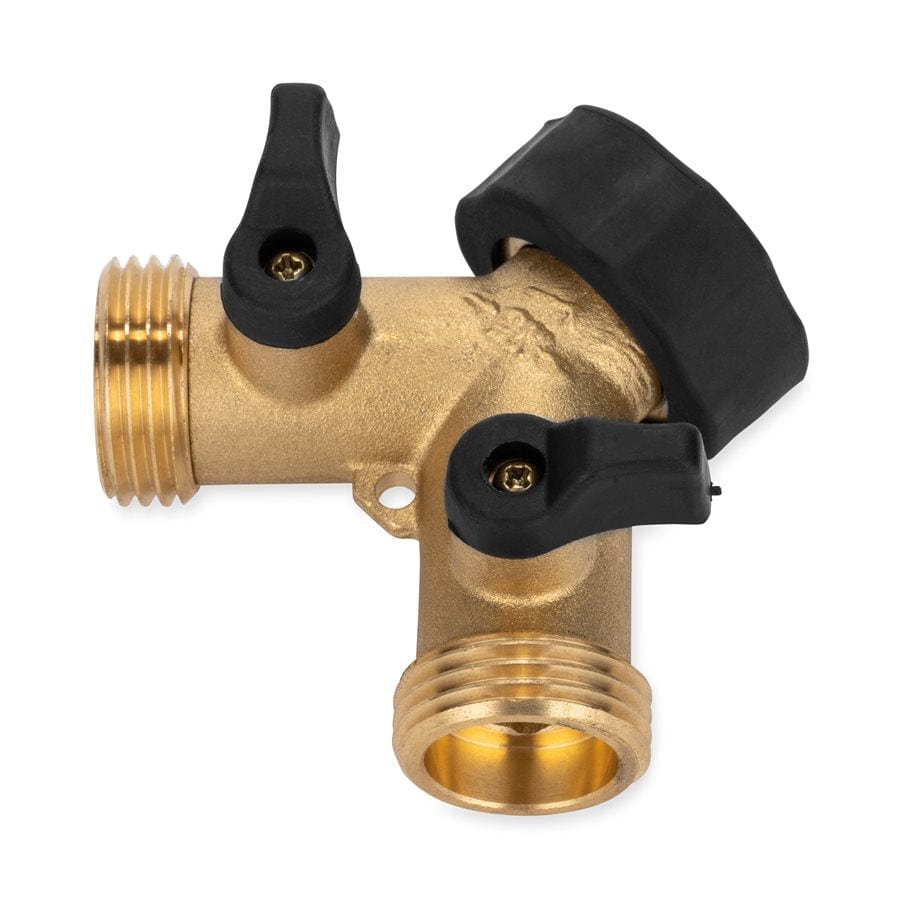 Camco 20123 Shut Off Y-Valve, Brass