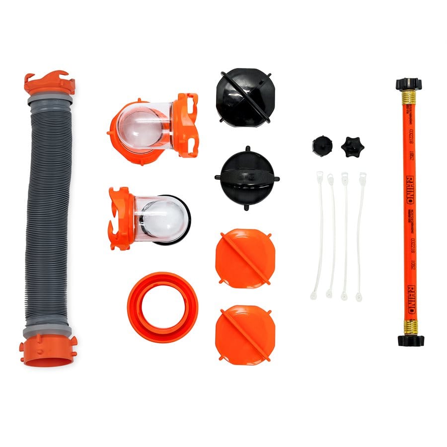 Camco 39007 Rhino Tote Tank with Steerable Wheels - 36 Gallon