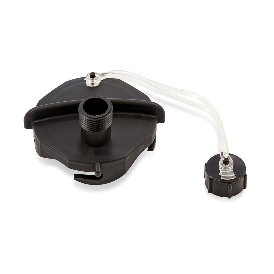 Camco 39463 RV Sewer Cap W/ Hose Connection