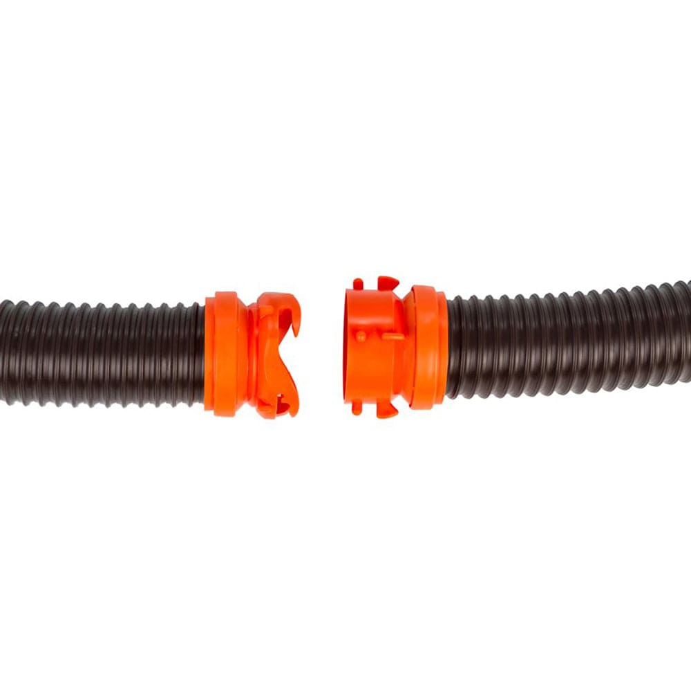 RhinoFlex 20' Sewer Hose Kit W/ 4N1, Elbow, & Caps - Camco 39741