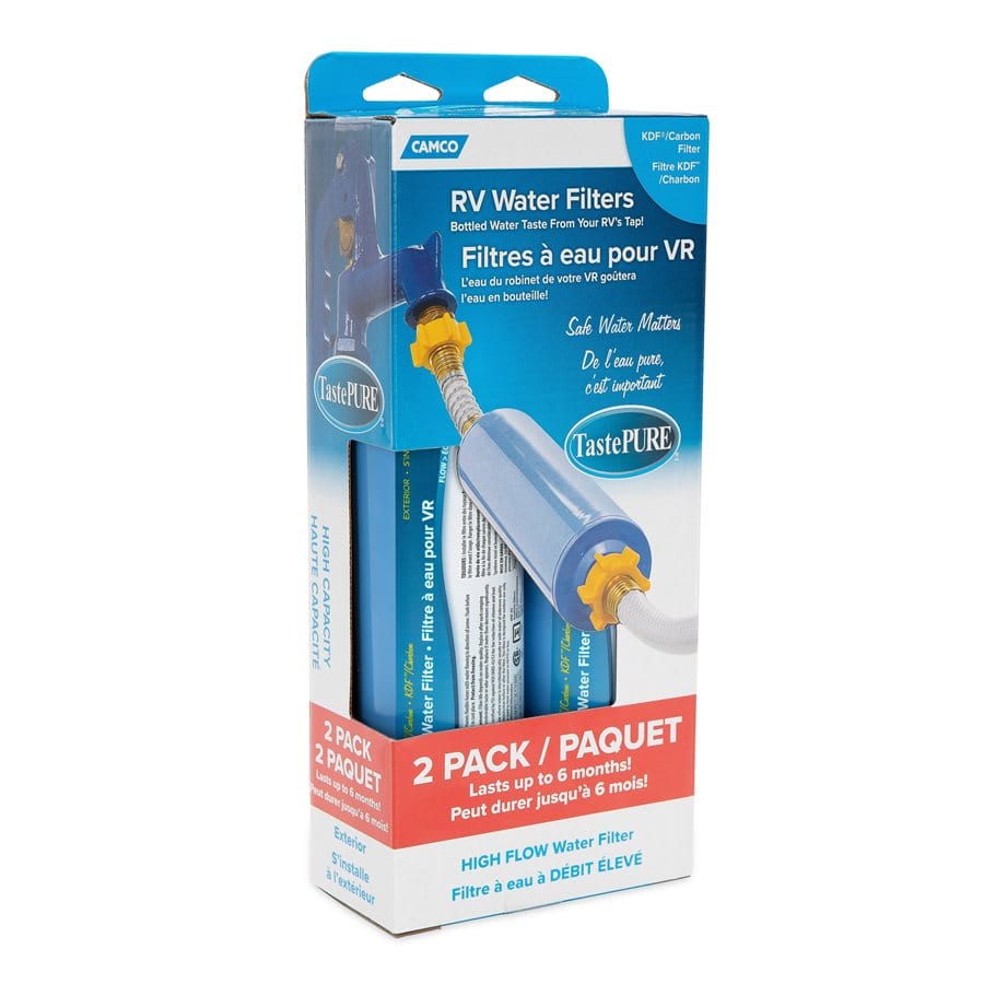 Camco 40044 TastePure Water Filter (KDF) - 2 Pack