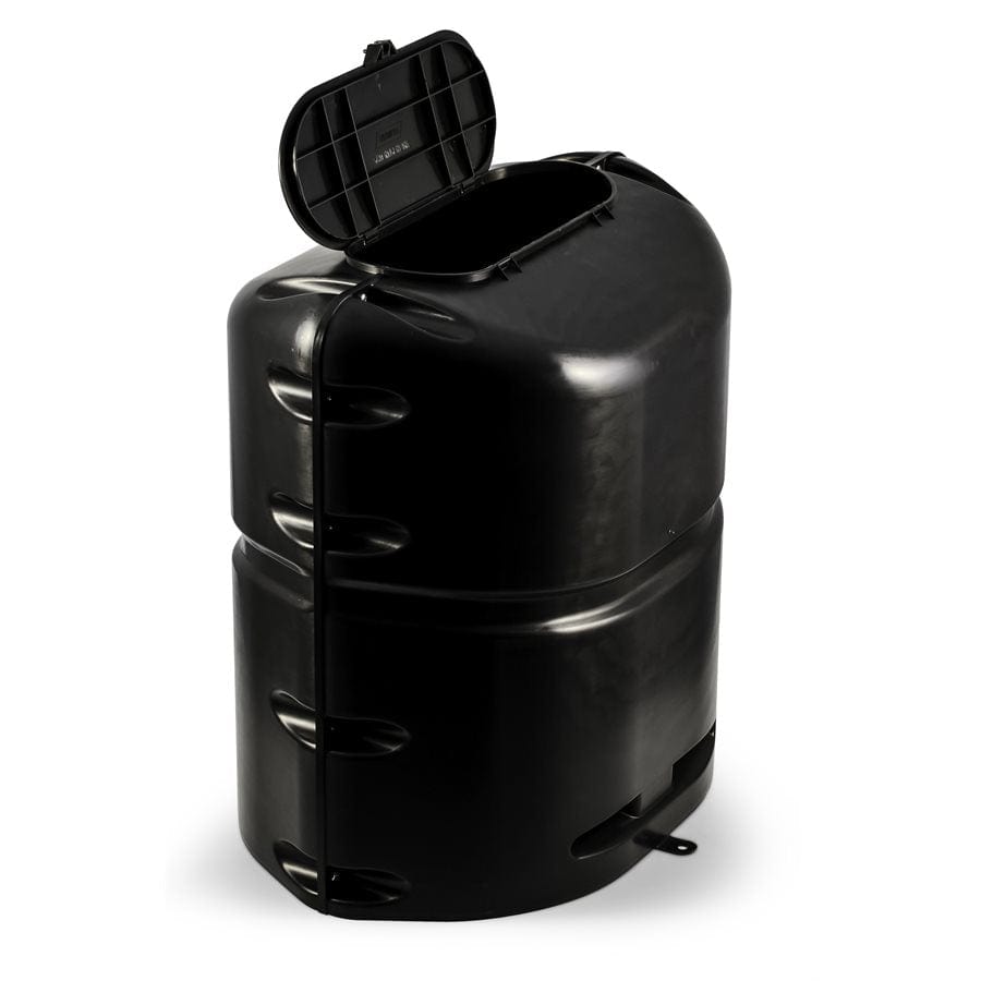 Camco 40565 Propane Tank Cover for 20 Lb. Single Propane Tank, Black