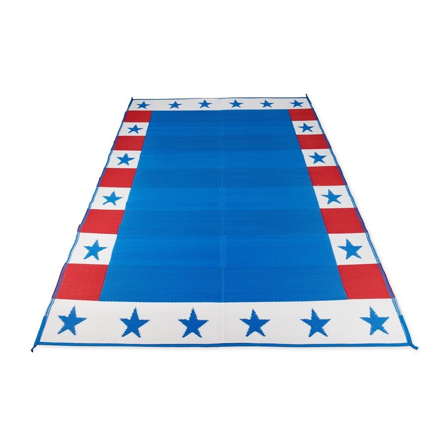 Camco 42838 RV Awning &Outdoor Mat – 6ft x 9ft