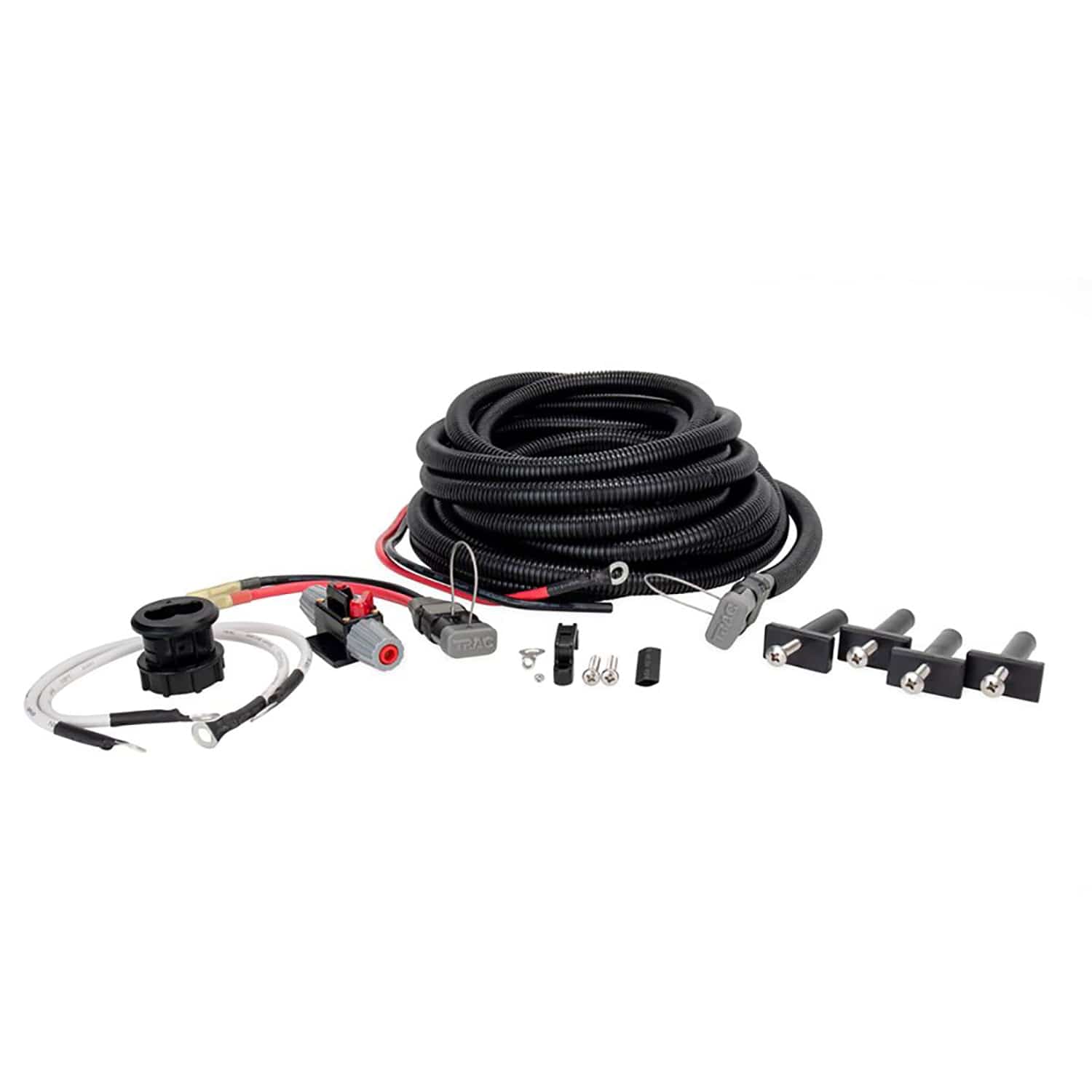 Camco 69440 Trac Outdoors Trolling Motor Rigging Kit, 12V-36V, 60A