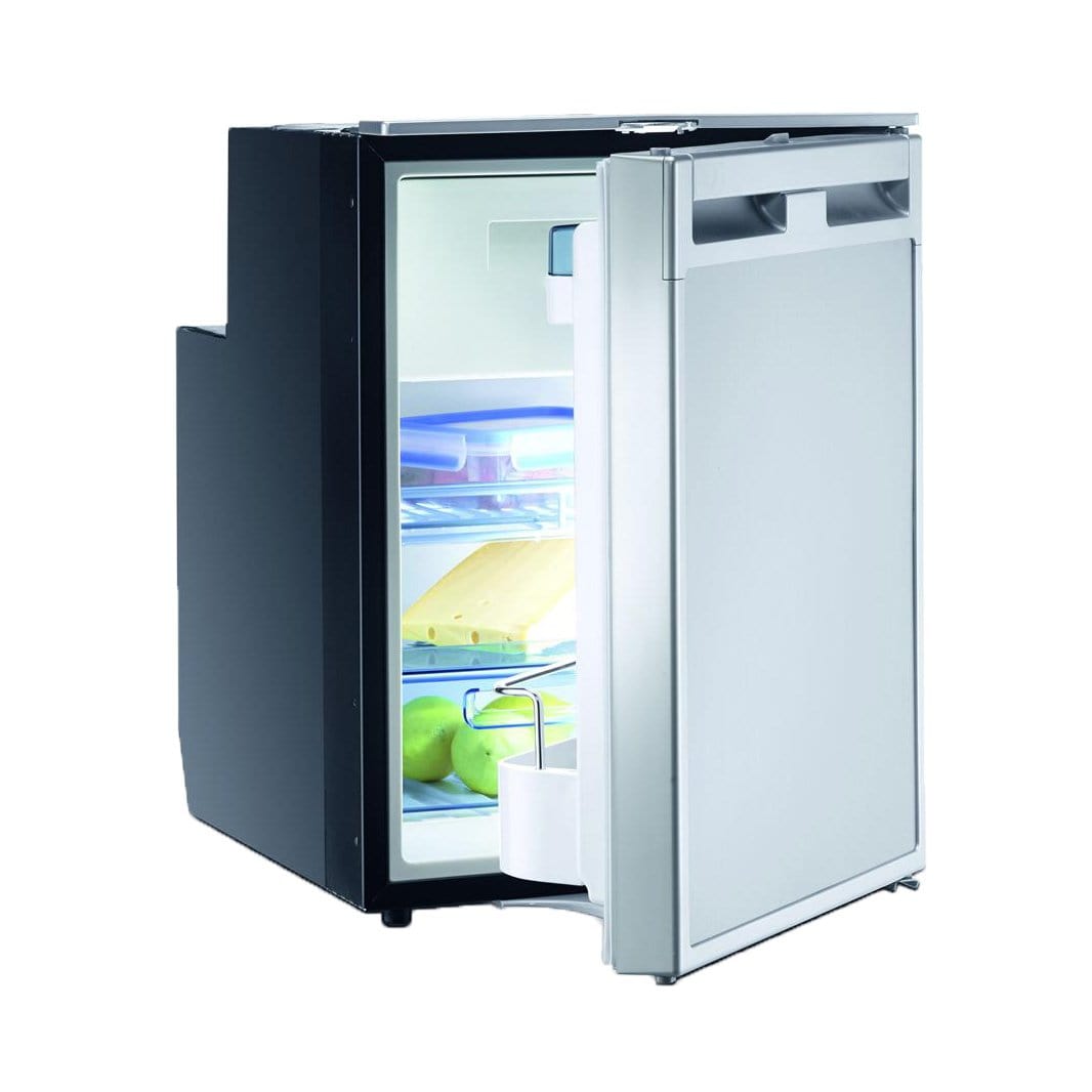 Dometic CRX-1050E/FBNS-S Silver Flush Mount Frame 1.6 CF AC/DC Refrigerator