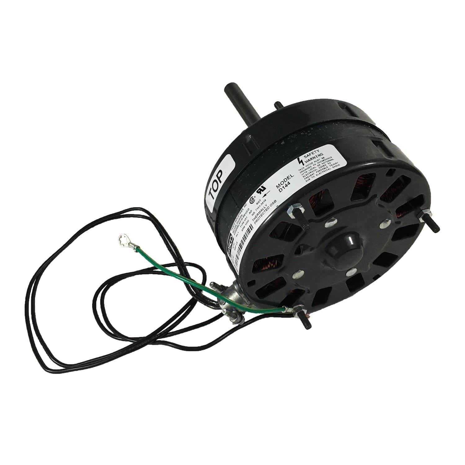 Packard D144 1/10 HP 5" Dia. Shaded Pole Motor 115 Volts 1050 RPM