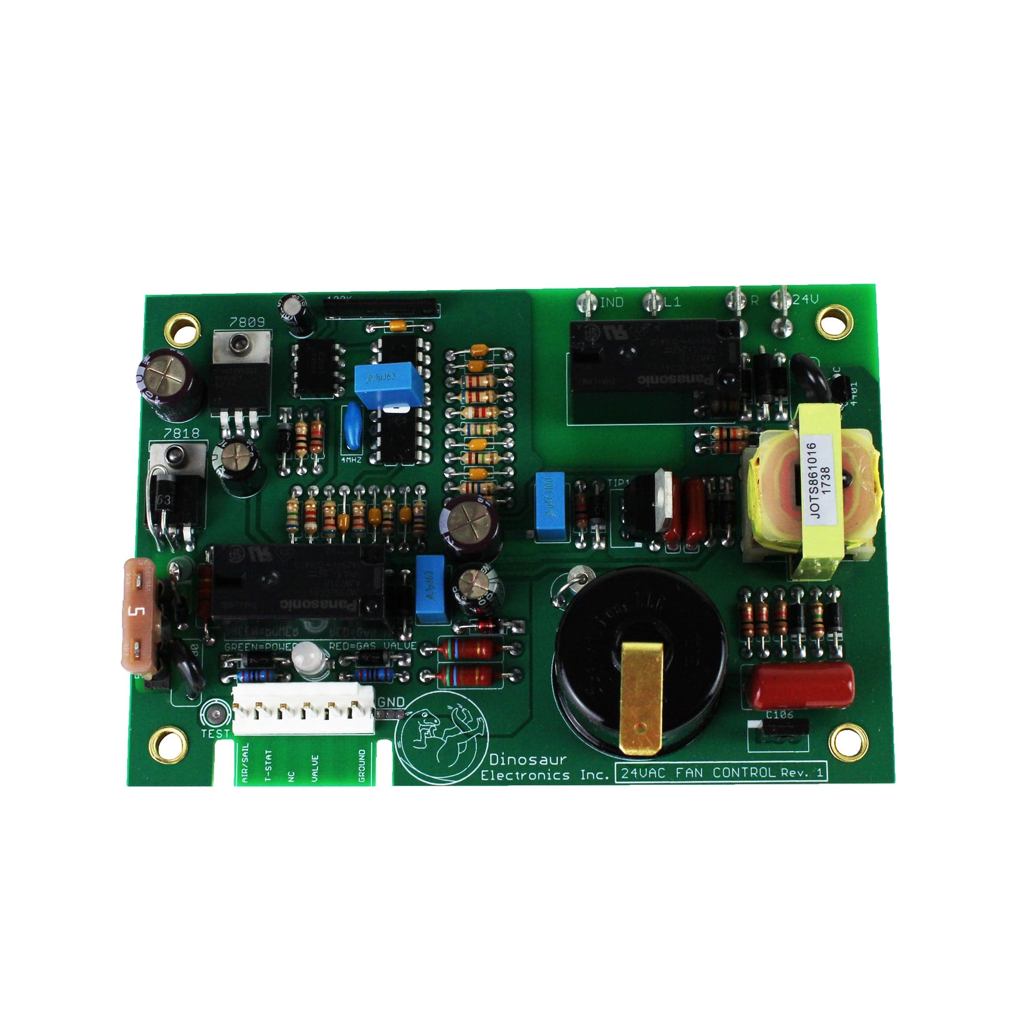 Dinosaur Electronics 24VAC FAN BOARD UIB 24 VAC Fan Control Board for Park Model Furnaces