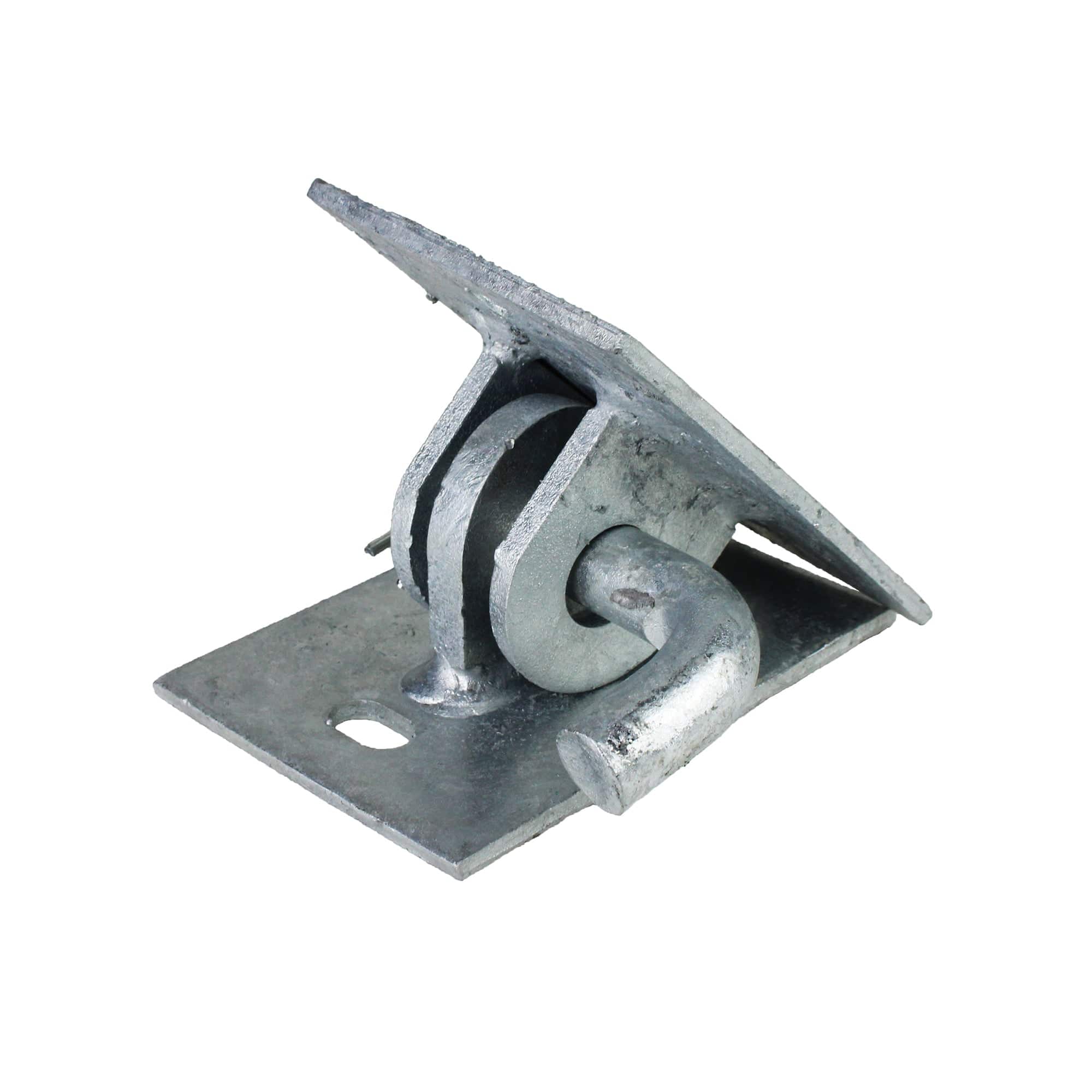 Dock Edge DE86105F Galvanized T-Connector Hinge Kit, 3/16" Thick
