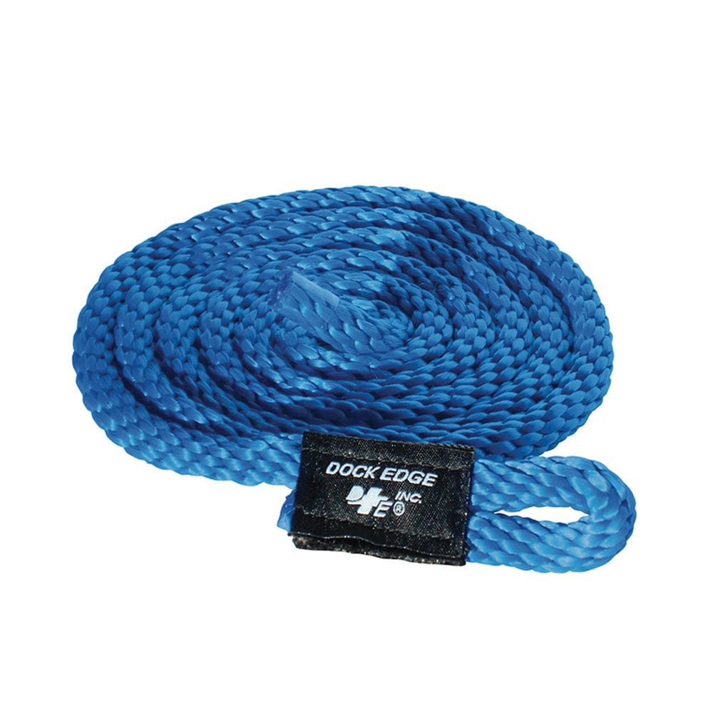 Dock Edge DE91572F 3/8" x 8' MFP Fender Lines (2 Pack) - Royal Blue