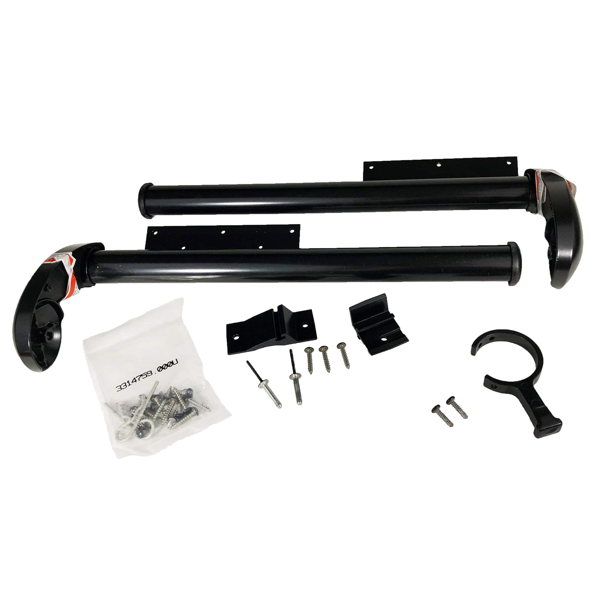 Dometic 9800018.401U EZ Slide-Out Topper Bracket Kit, Black