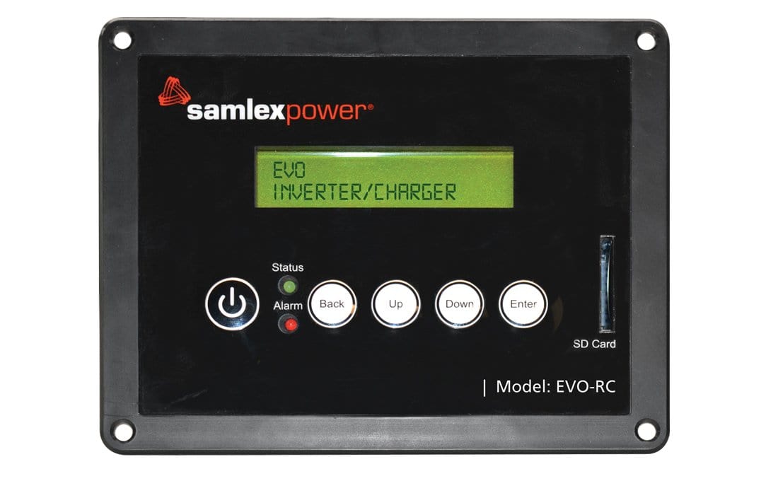 Samlex EVO-RC EVO Series Remote Control for Inverter Chargers