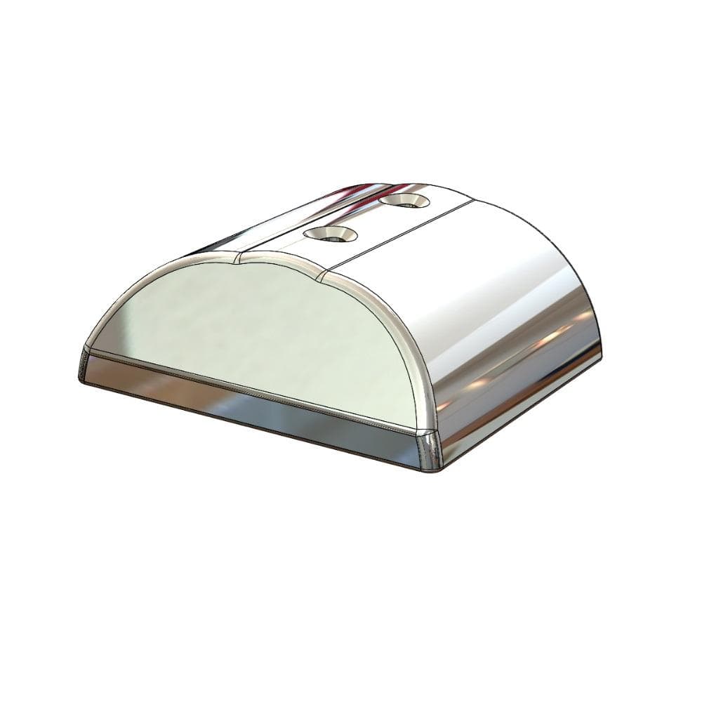 Taco Marine F16-0276 Stainless Steel Large Suproflex End Cap #10 Csk