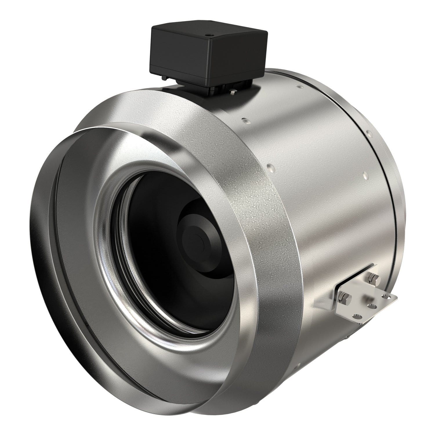 FanTech FKD10XL 10" Inline Mixed Flow Fan Metal, 1266 Cfm, 115-1-60