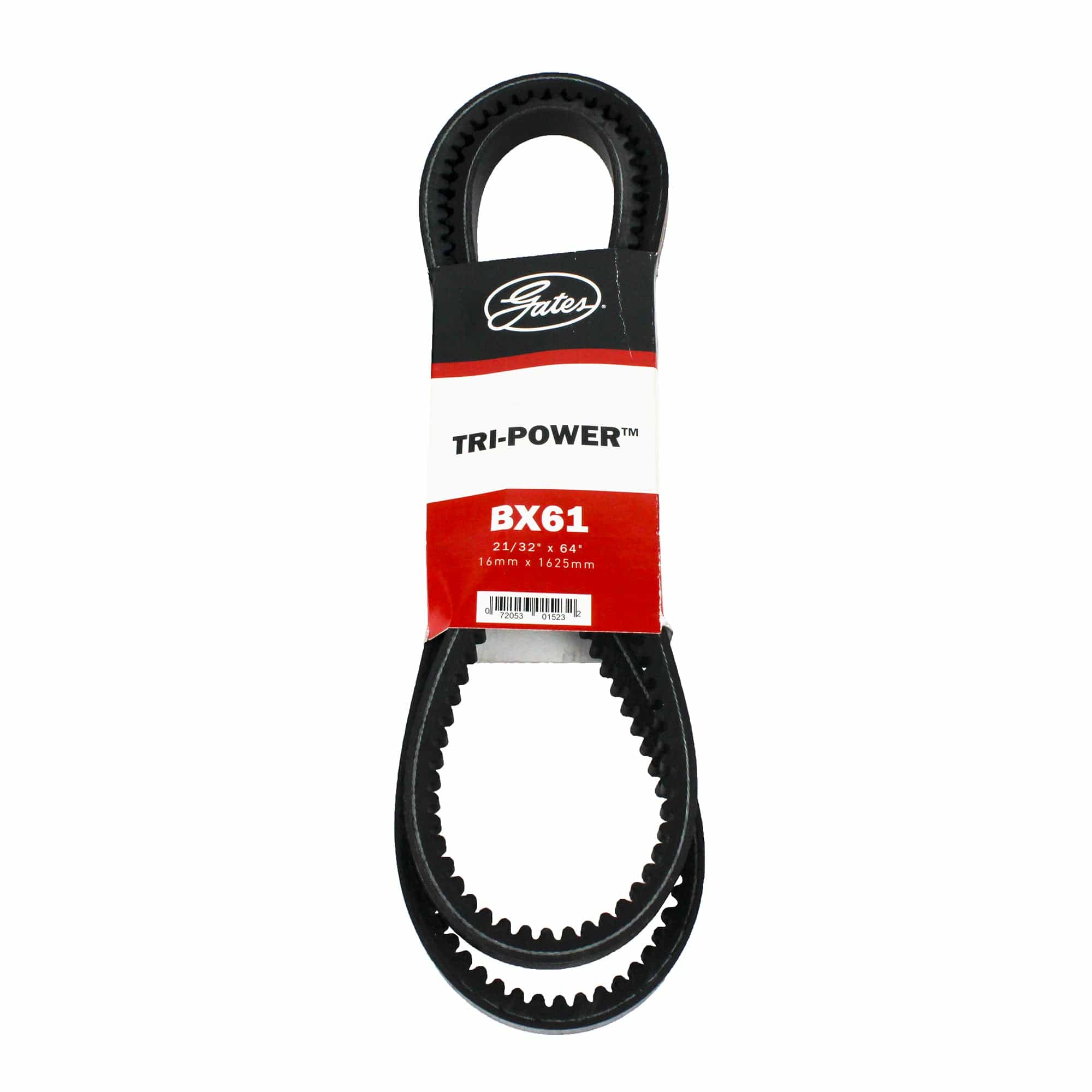 Gates BX61 Tri-Power Notched BX Section V Belt - 21/32" x 64"