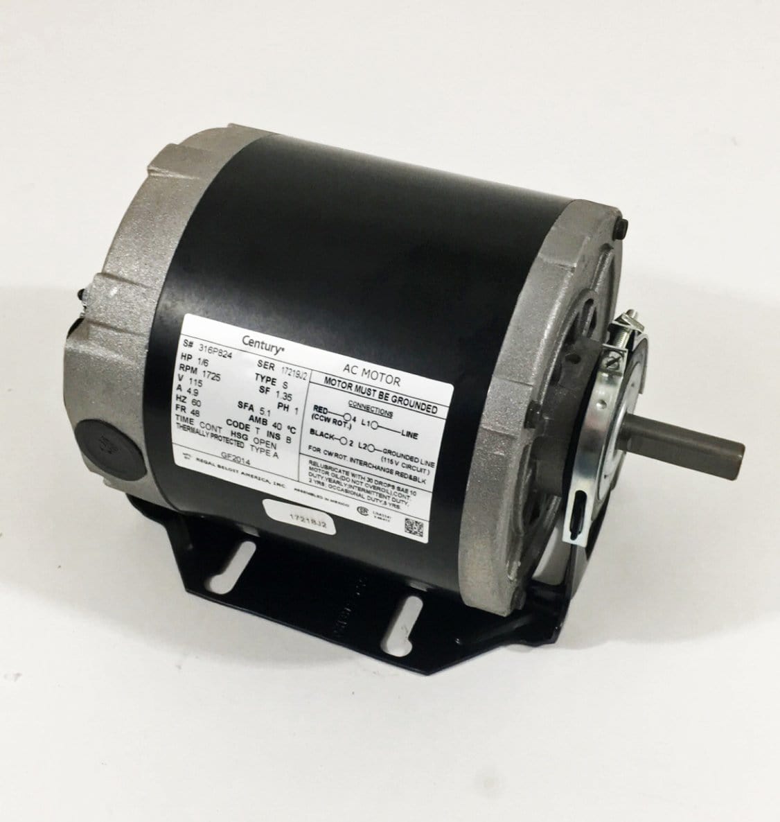 Packard GF2014 General Purpose 1725 RPM 115 Volts