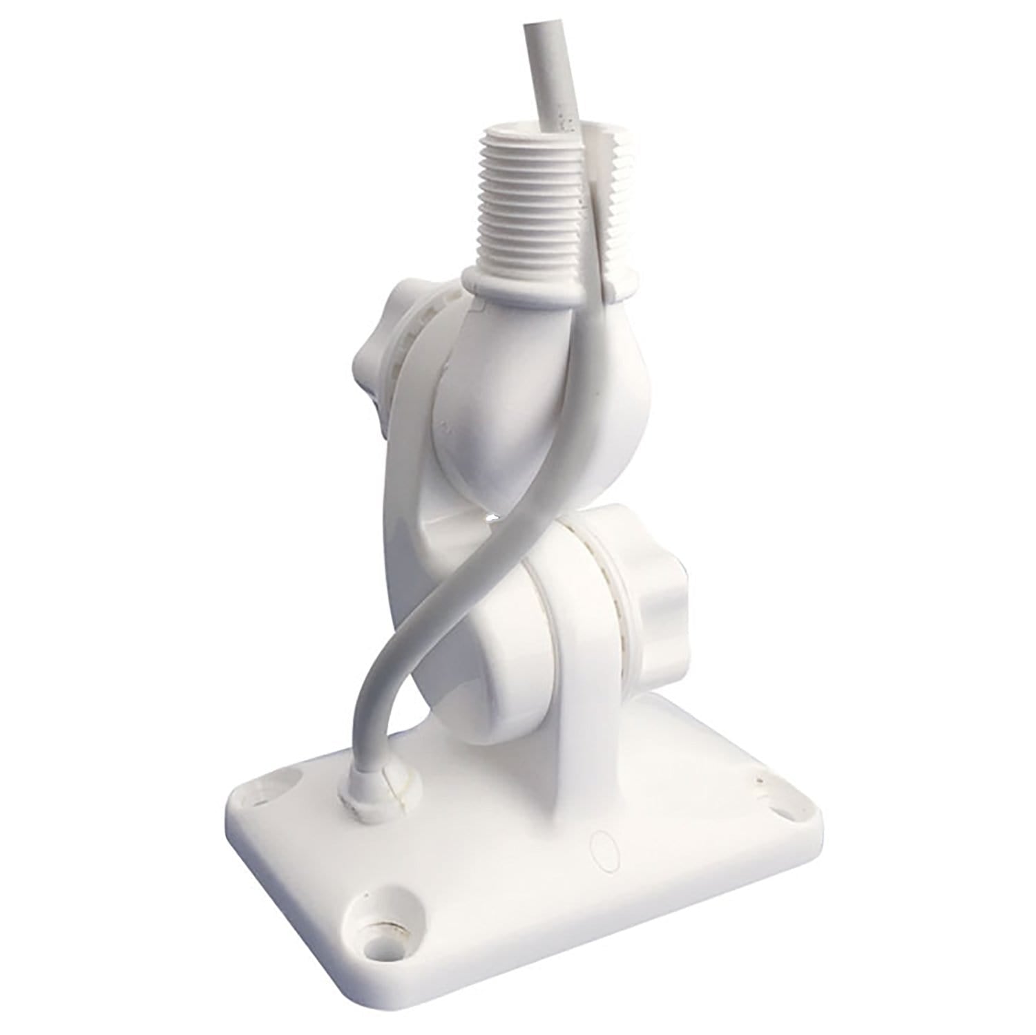 Glomex RA135 4-Way Nylon Ratchet Mount With Knobs 1"-14 Thread