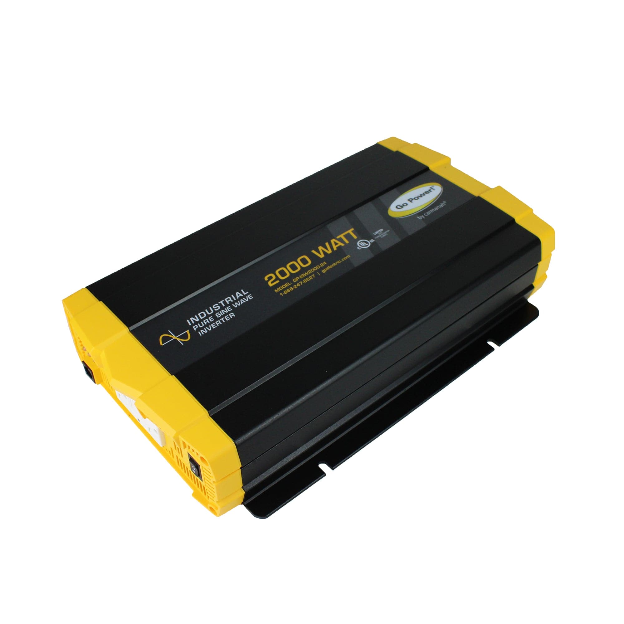 Go Power! GP-ISW200-24 200W, 24V Industrial Pure Sine Wave Inverter W/ GFCI