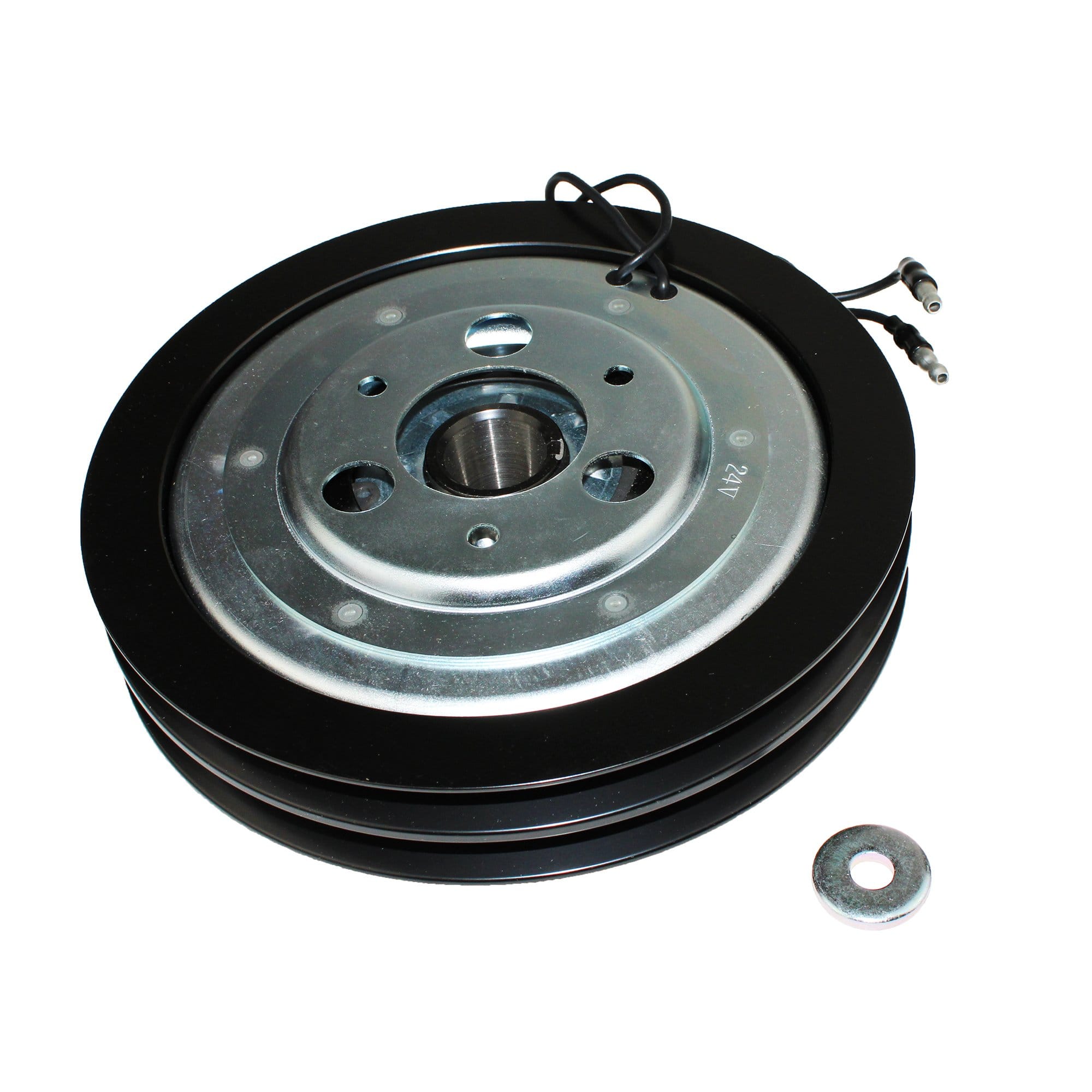 Jonson Pump 0.3454.002 Electro Magnetic Clutch, 24V, 2xA 7" Pulley