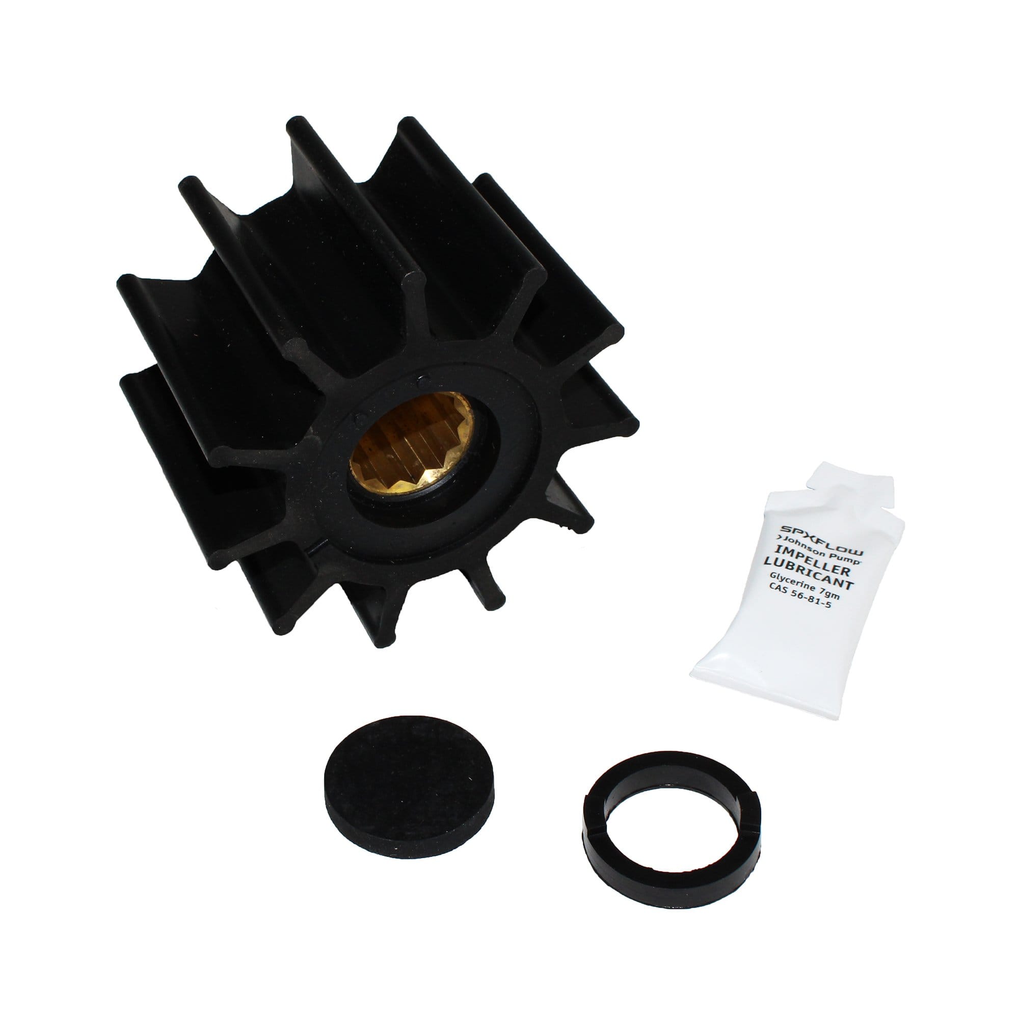 Johnson Pump 09-819B-9 F8 Impeller Kit, Nitrile