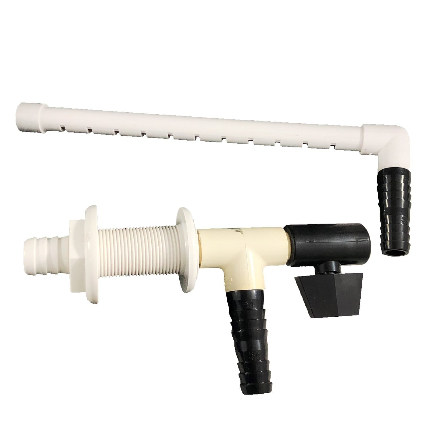 Johnson Pump 90051 - Testa Aeratore Completa Con Valvola E Staffa, 13-1/4", Attacco 3/4" Maschio