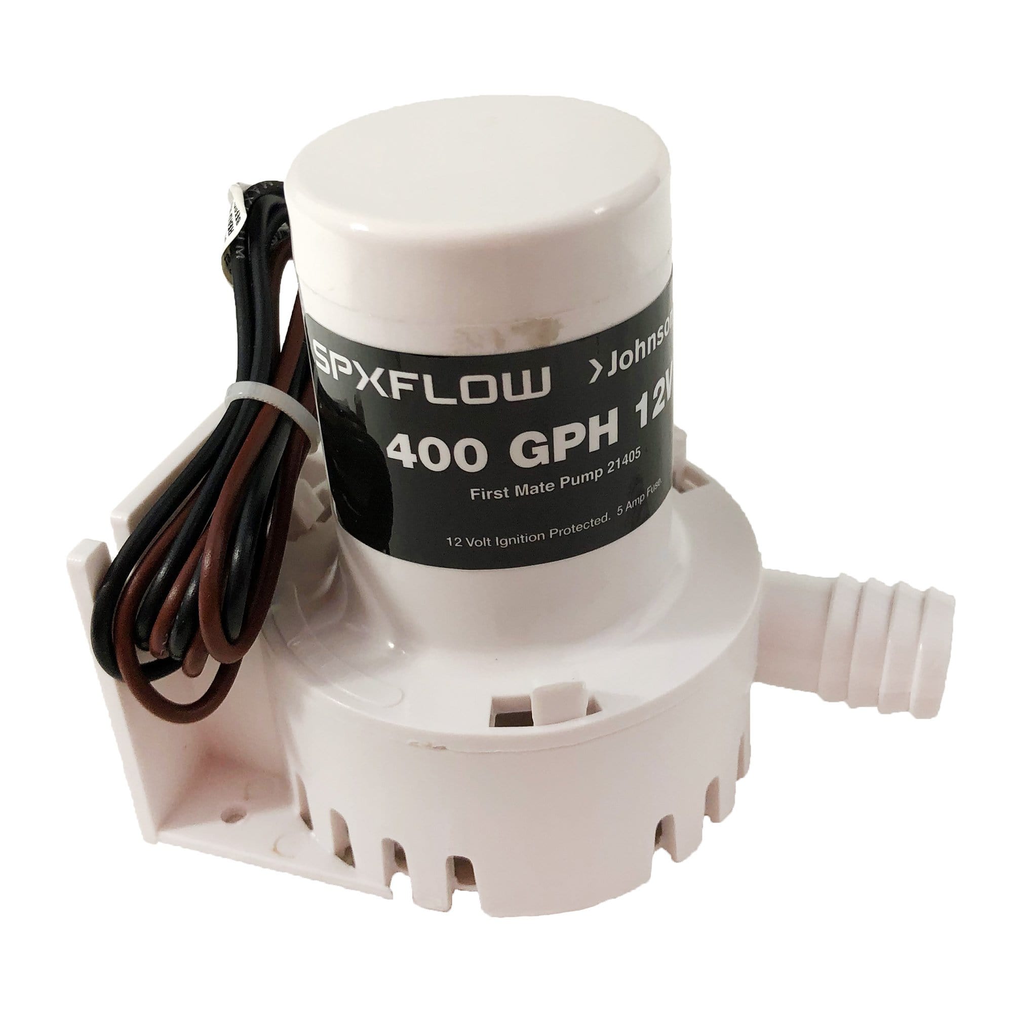 Johnson Pump JP-21405 First Mate Bilge Pump 400 GPH, 12V