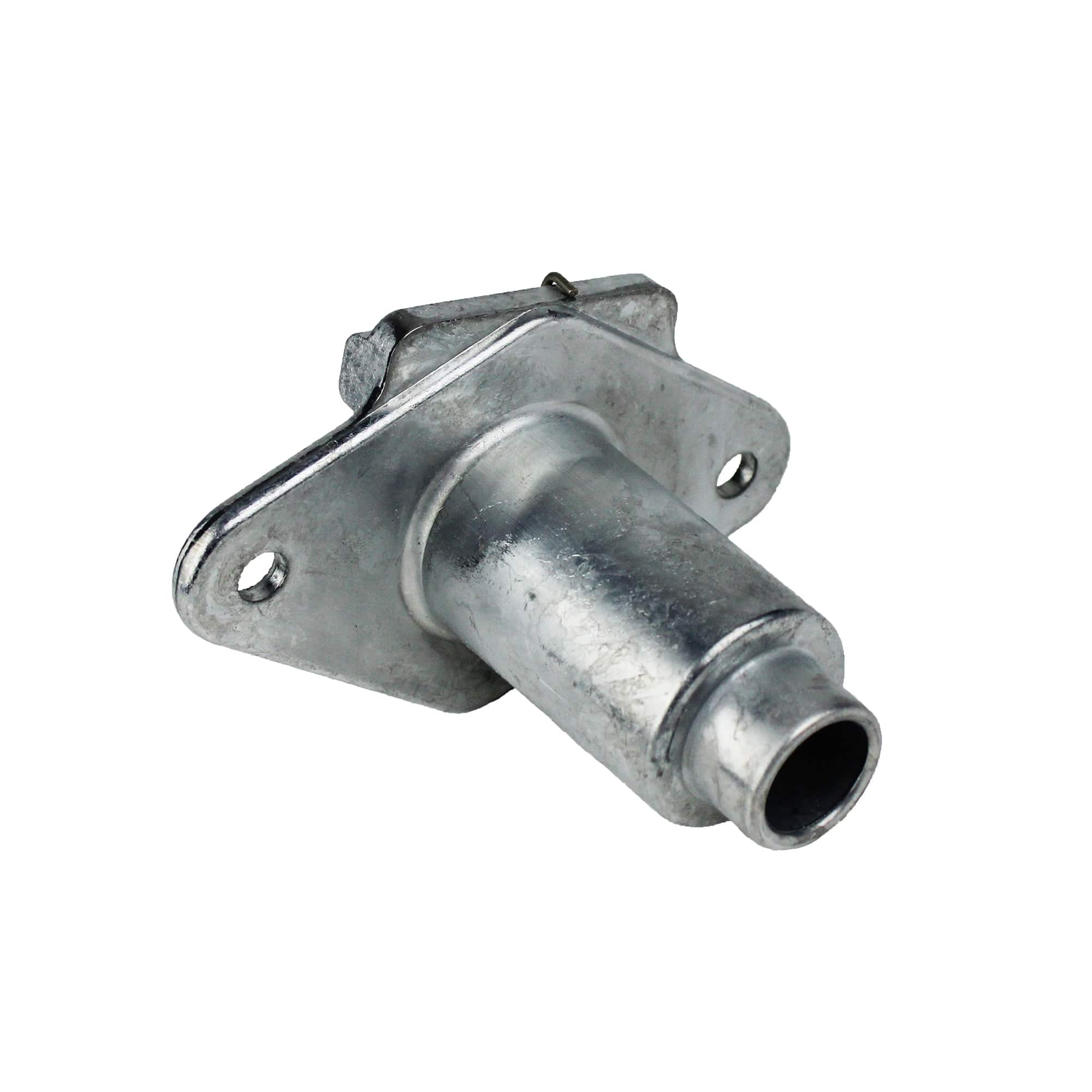 Littelfuse 1235-BX Round Flanged Socket Trailer Connector, 6-Pole, 12V/24V