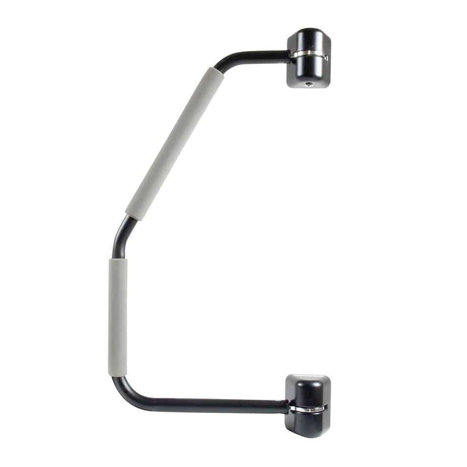 Milenco MIL-3940 Large Security Handrail, Black With 2 Keys