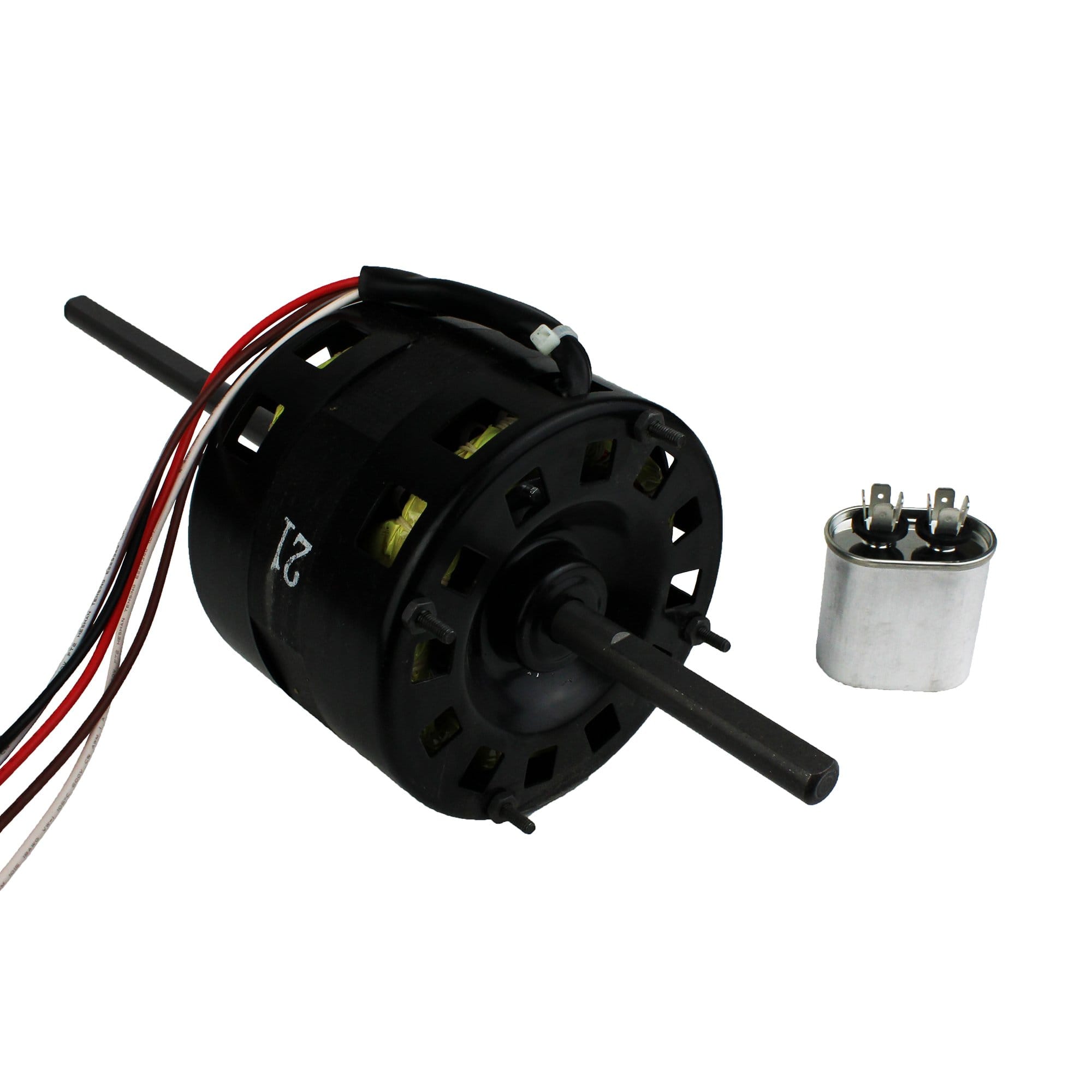 NBK 20048 5" HVAC Condenser Motor, 115V, 1675/1080 RPM, 1/3 H.P. Replaces Fasco