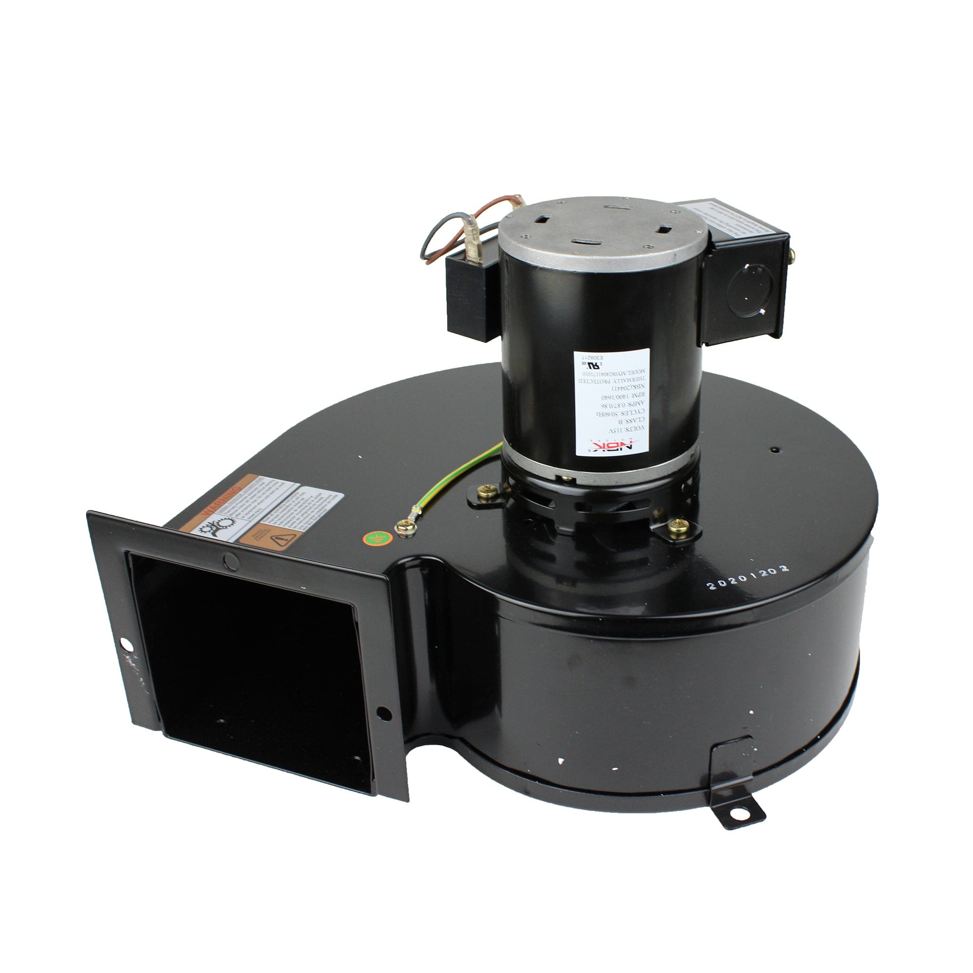 NBK 20441 Blower Motor 115V, 1/15 HP, 1650 RPM Replaces Dayton 1TDV4 / Fasco 7090-2379