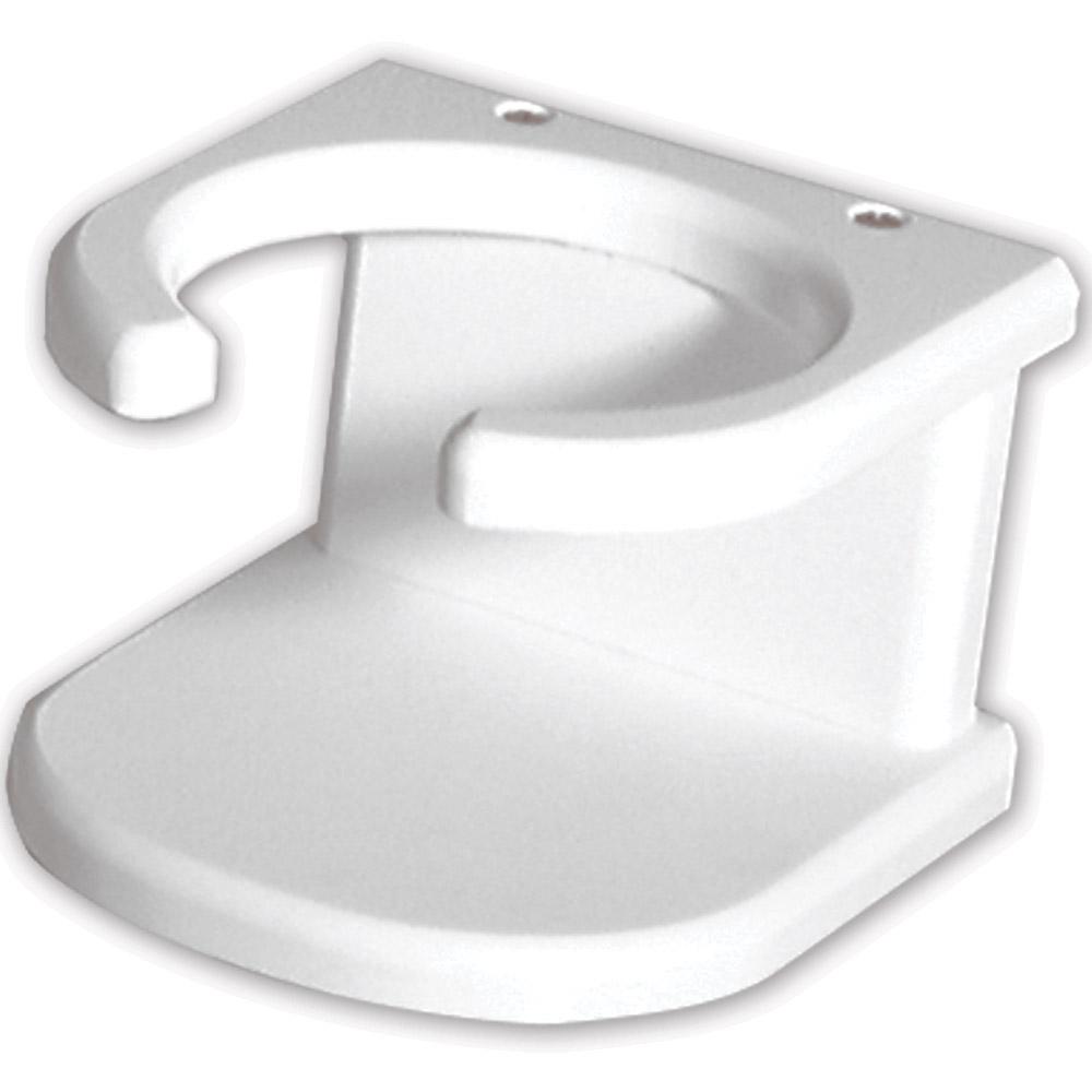 Taco P01-2003W Poly Drink Holder with Suction Cup Mount