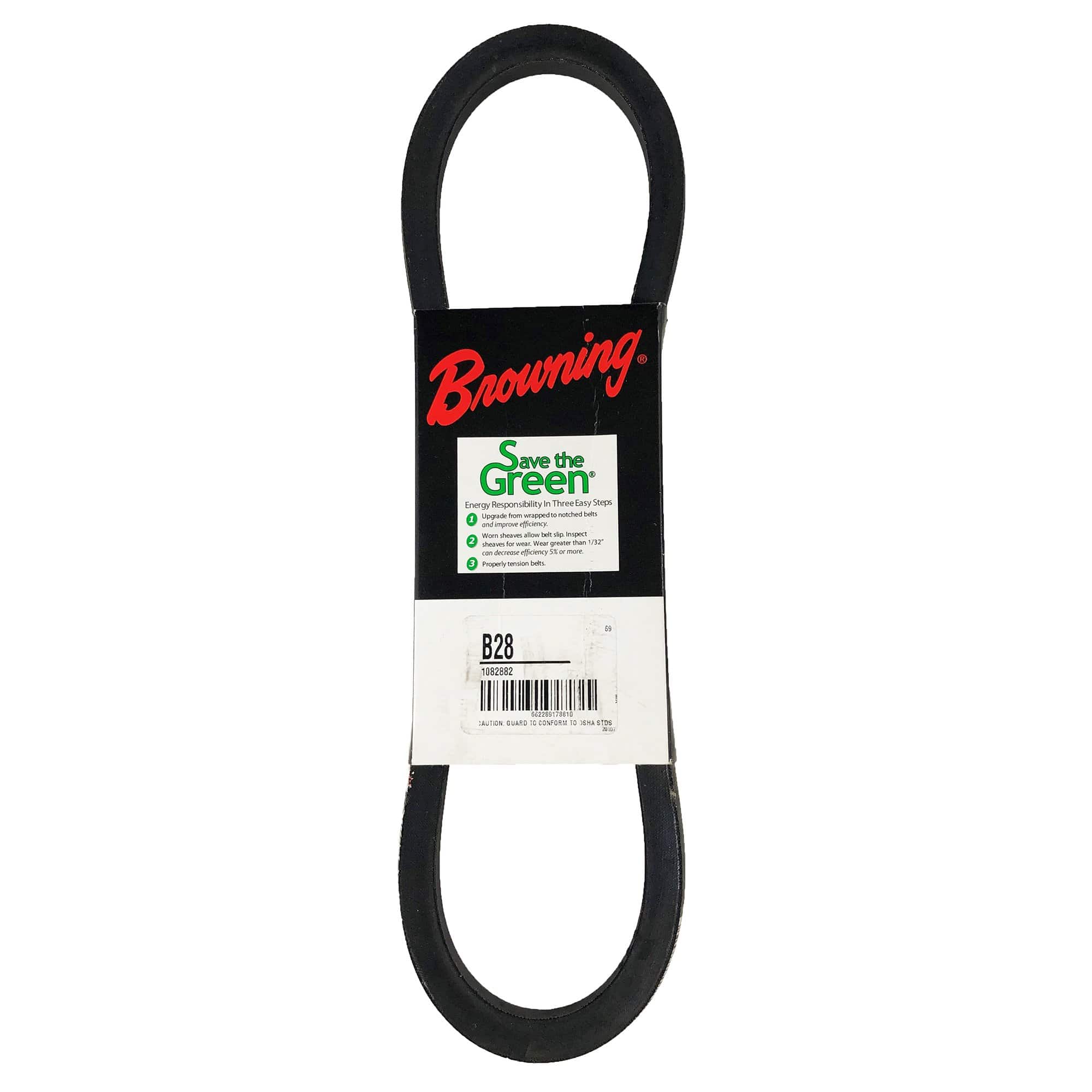 Packard B28 Browning Super Grip Classic B Section V Belt