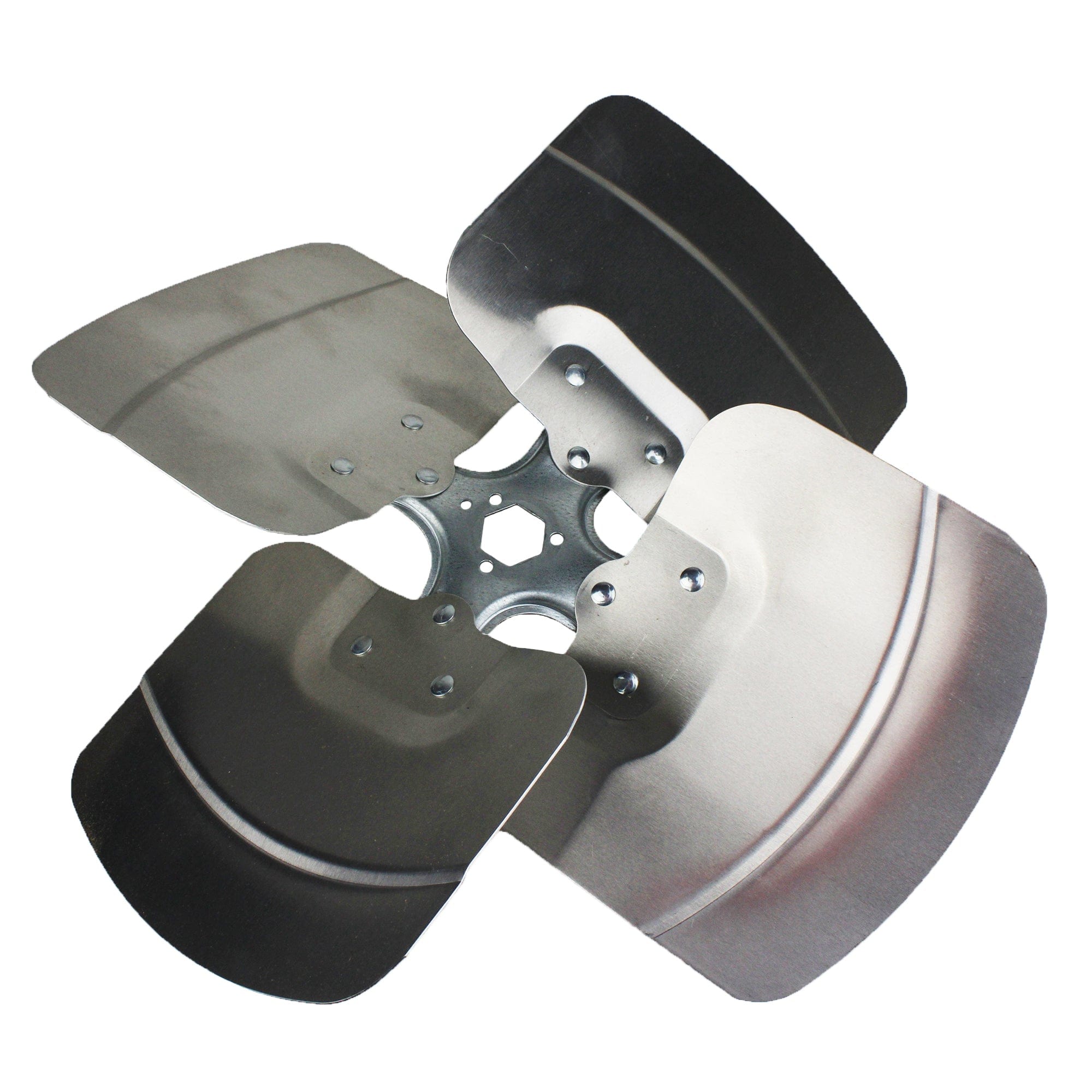 Packard R41604 Revcor 16" Dia. Aluminum Fan Blade, 4 Blades, CW, Hubless