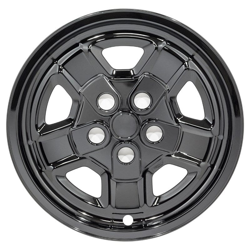 PacRim 6997-GB 16" Jeep Patriot Gloss Black Wheel Skin Set