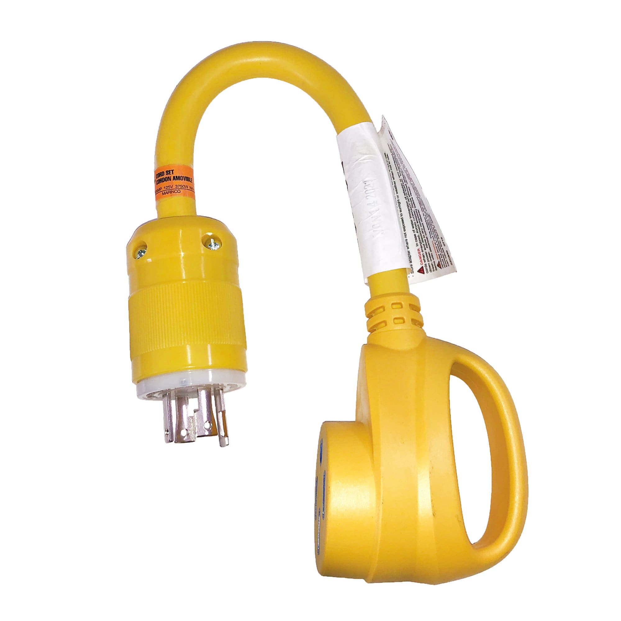 Park Power Marinco 174ARV Generator Adapter with Locking 4-Prong Male Plug