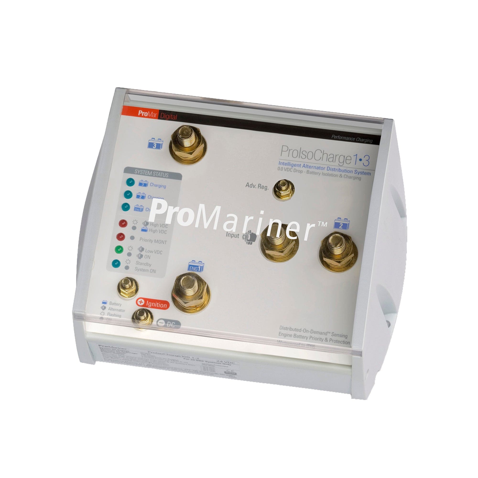 ProMariner POWM-23125 ProlsoCharge Battery Isolator 180Amp 1-Alt 3-Bat – 12Volt