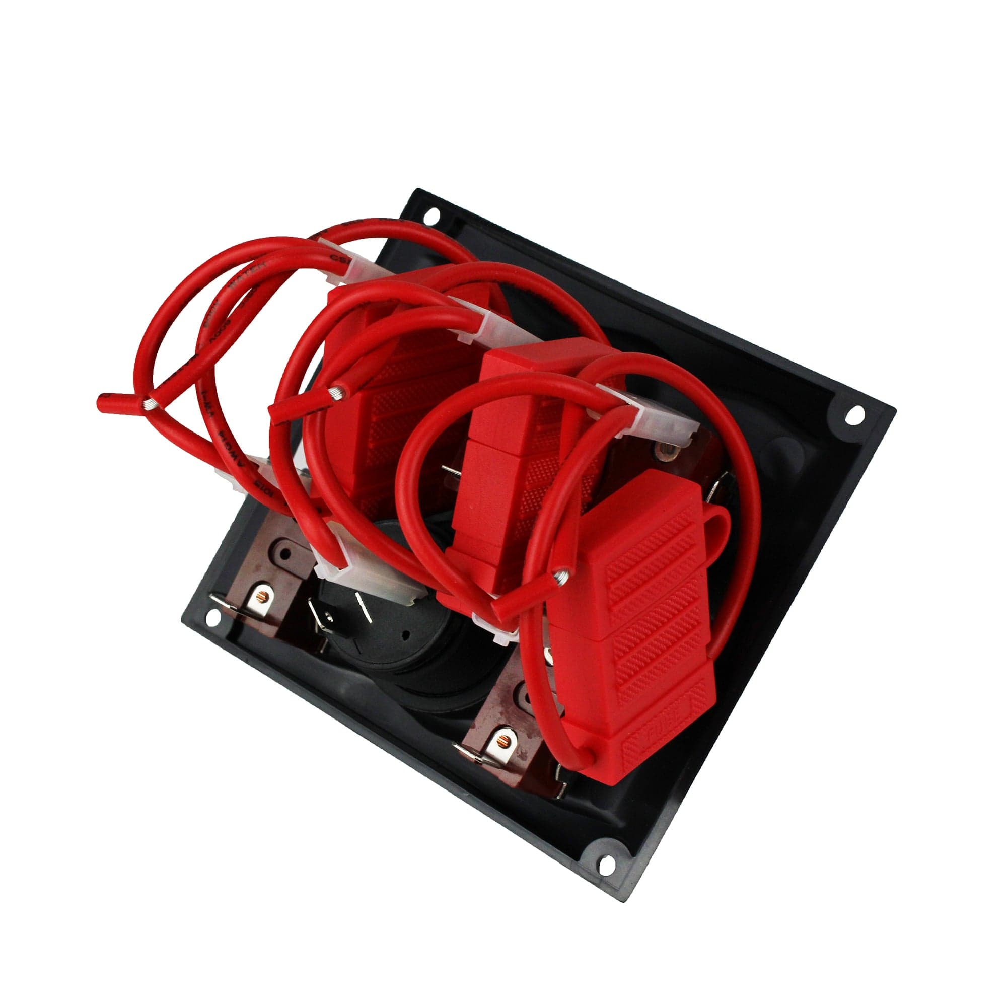 BEP 900-5WPS Power Products 20A DC Waterproof Panel W/ 5 Switches MC10, Black