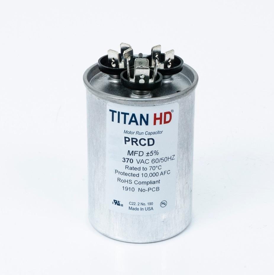 Packard PRCD305 Titan Hd Run Capacitor 30+5 Mfd 370 Volt Round