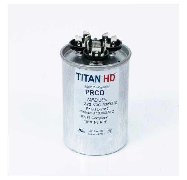 Packard PRCD455A TITAN HD Run Capacitor 45+5 MFD 370 Volt Round