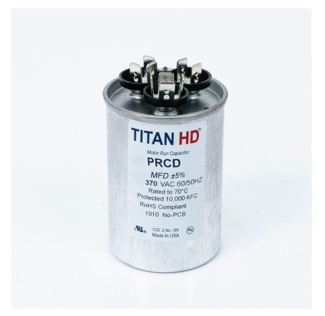 Packard PRCD505 TITAN HD Run Capacitor 50+5 MFD 370 Volt Round
